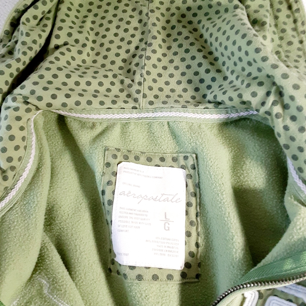 Aeropostale Hoodie 3/4 Zip-Up Sweatshirt - Picture 4 of 6